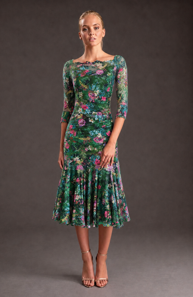 Olvi's Lace 5006 Capri On Forest Green