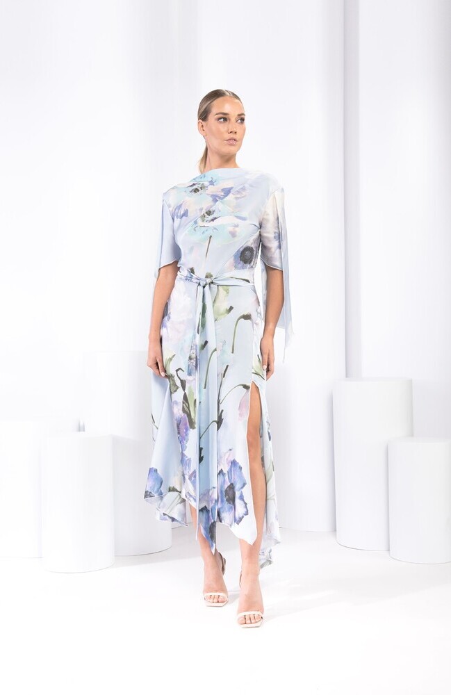 Kevan Jon Como Blue Floral