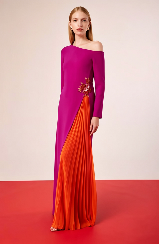 Carla Ruiz 51507 Fuchsia / Orange