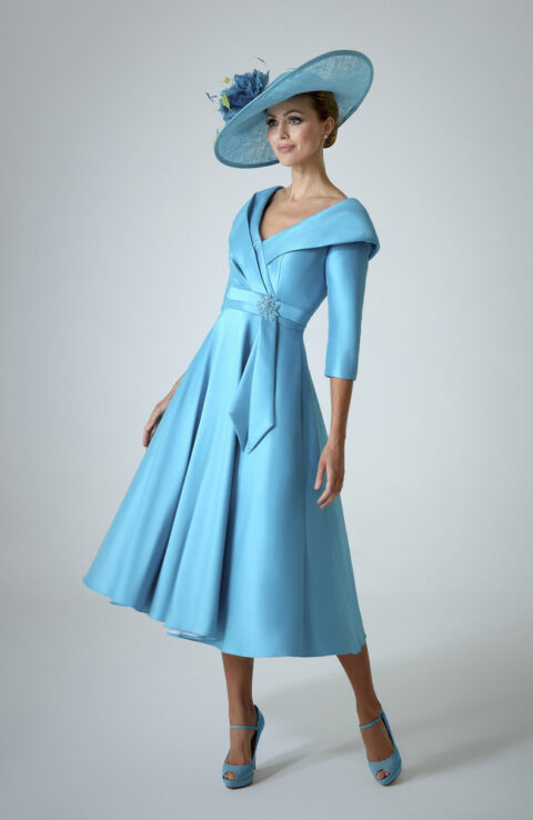 IRRESISTIBLE DRESS STYLE IR8837TJ COLOUR NAVY/IVORY main image 1