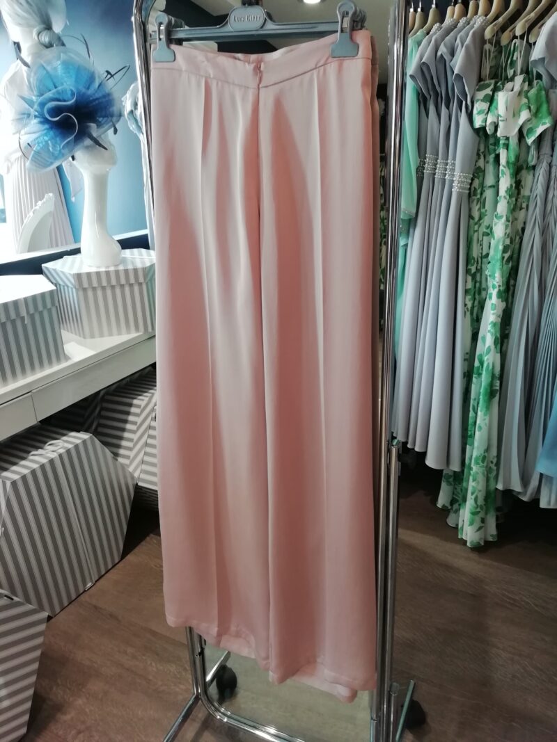 Luis Civit Y737 Trouser Suit In Blush