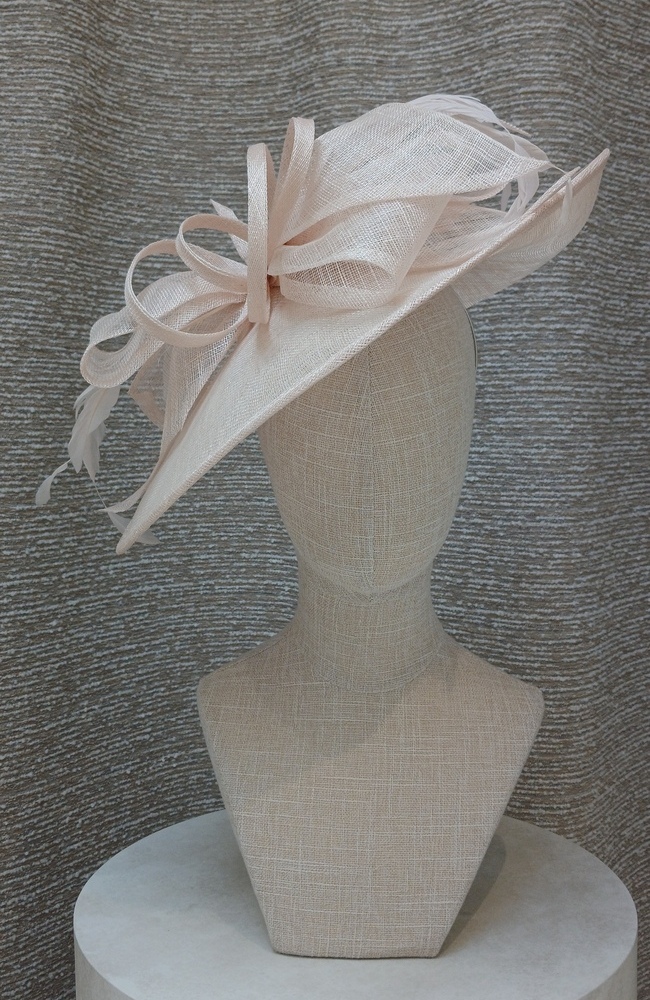 The Wedding Shop Jitters Style 7 Fascinator In Chalk