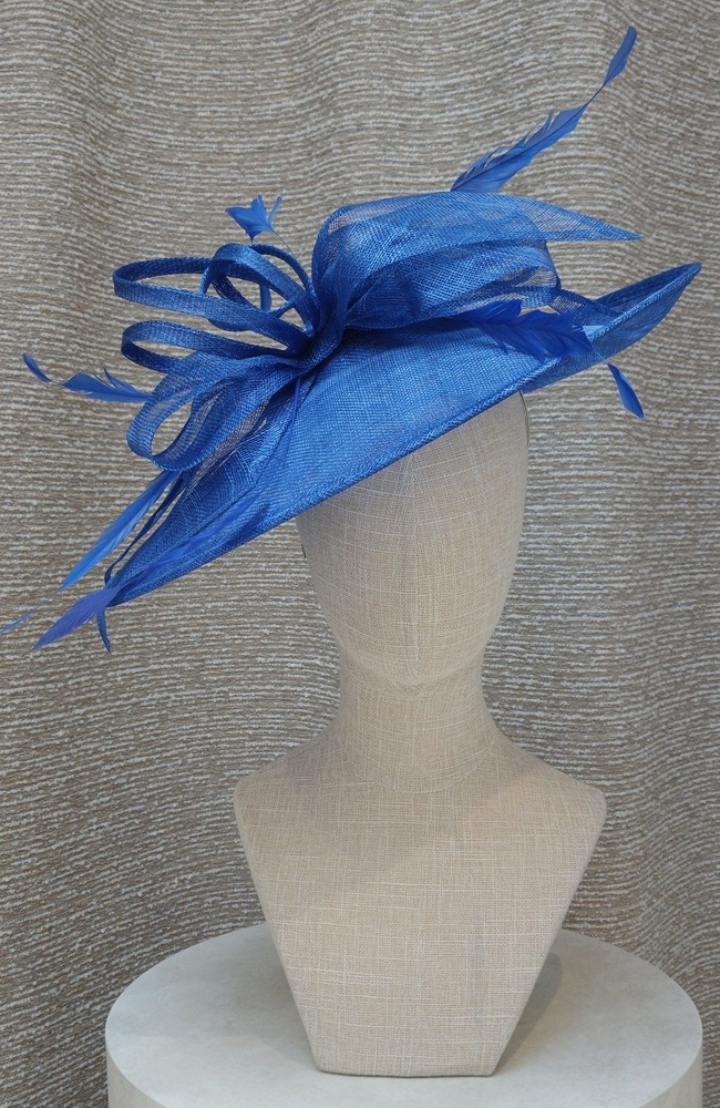The Wedding Shop Jitters Style 7 Fascinator In Sapphire