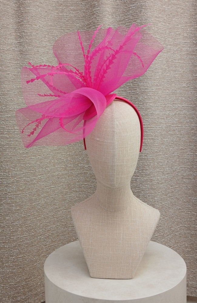 Nigel Rayment 23036 Fascinator In Magenta
