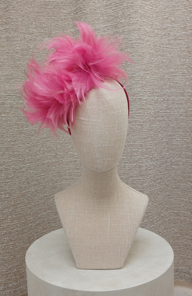 Victoria Charles SS25/39 Fascinator In Rose