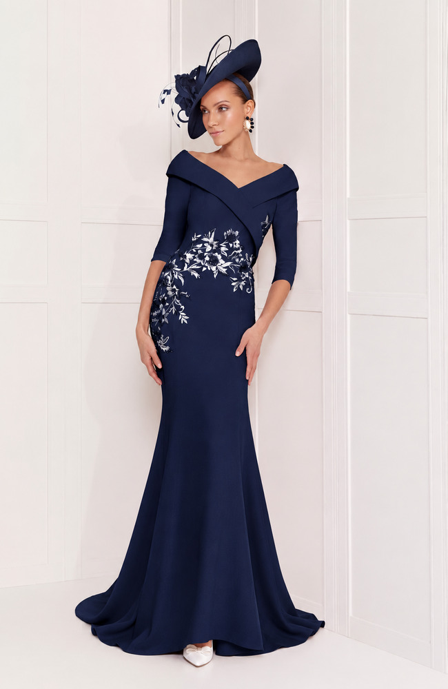 John Charles 66595 Navy Ivory