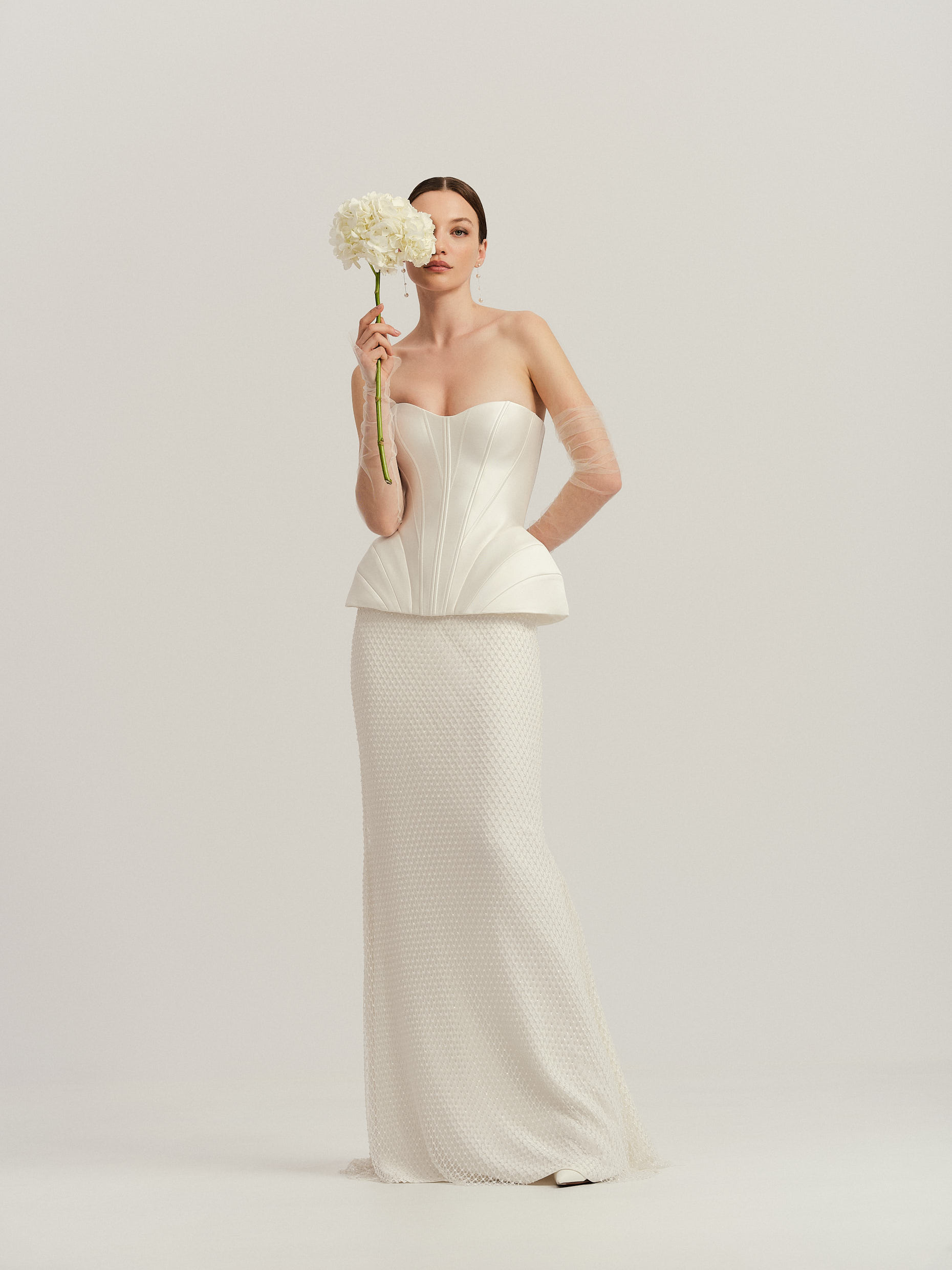 Divine Atelier Kim Corset shown with Anya Skirt, main photograph